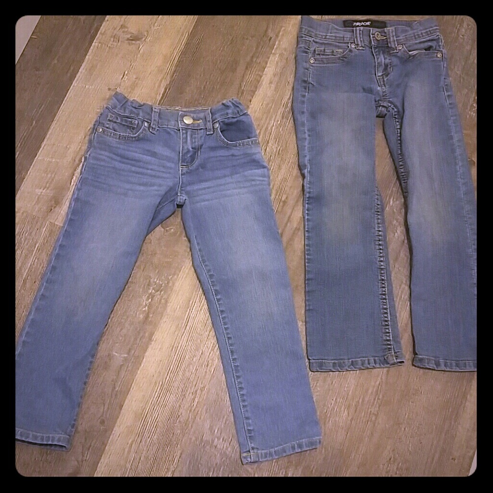 2 Pairs of Girls size 5 Jeans